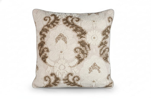 ARMN House Warming 45x45cm Texture Cusion Cover - White & Brown