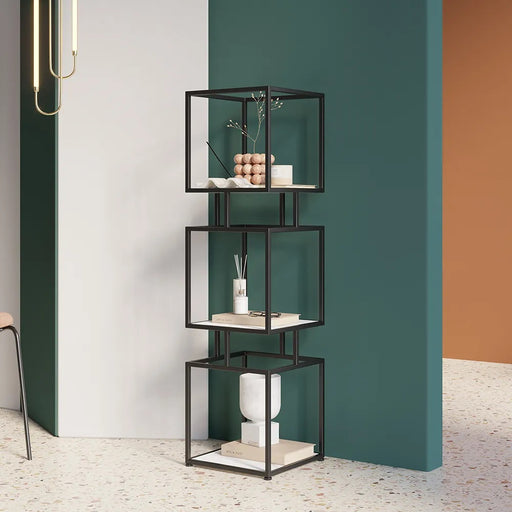 ARMN Regency 4-Shelf Stand - Black