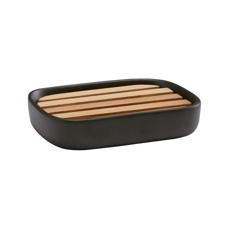 Aquanova Oscar Soap Dish - Black