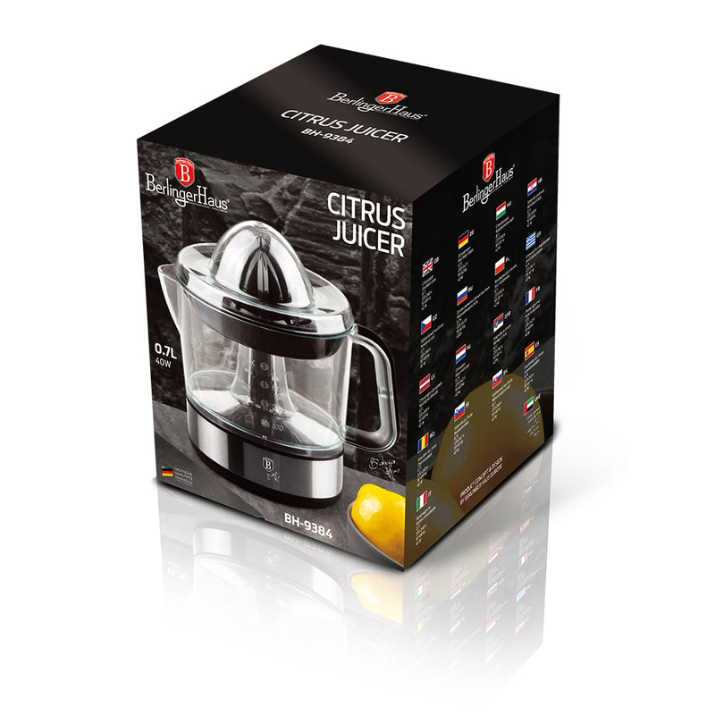 Berlinger Haus 700ml Electric Juicer - Matte Black