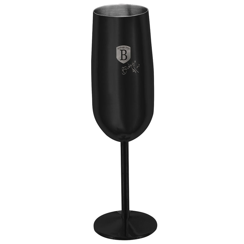 Berlinger Haus 2-Piece Flute Set - Black-Rose