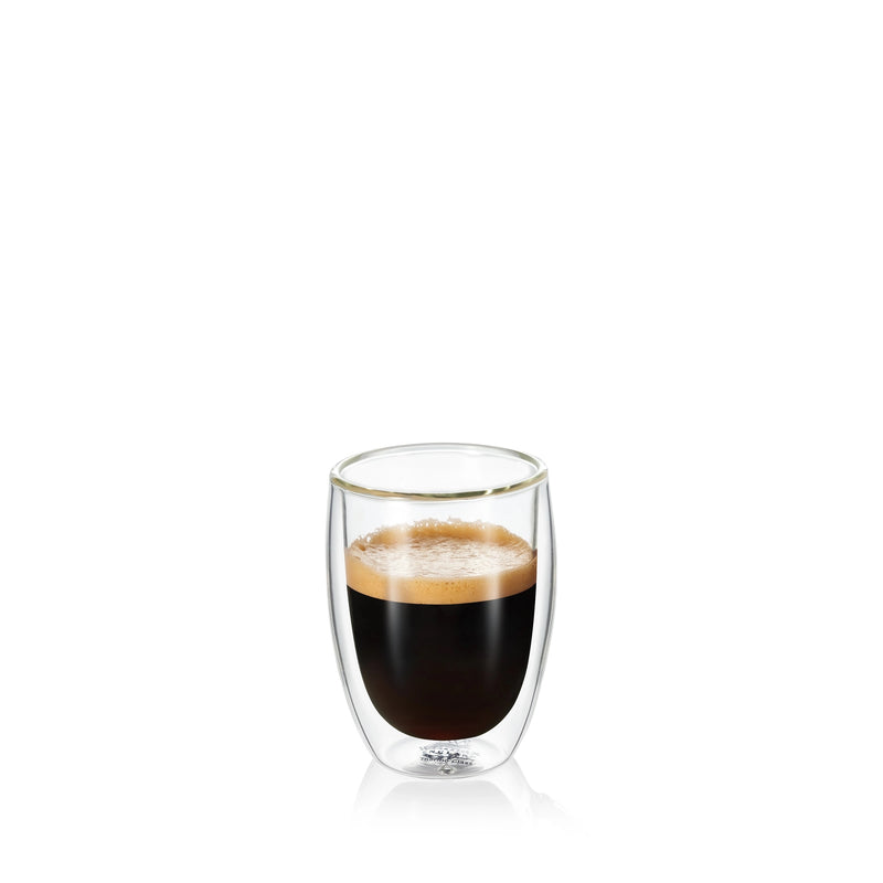 Wilmax 150ml Double-Wall Glass Tumbler
