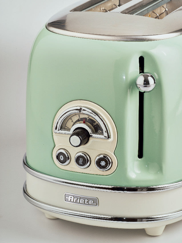 Ariete Vintage 155 2-Slice Toaster - Green