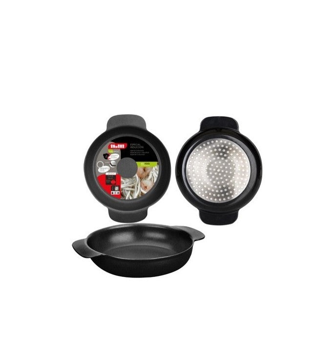 Ibili Indubasic 18cm Round Dish - Black