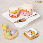 Wilmax 25x25cm Cake Stand - White