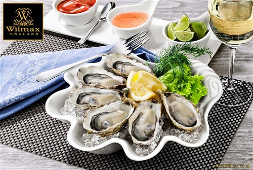 Wilmax 23x22cm Shell Dish - White
