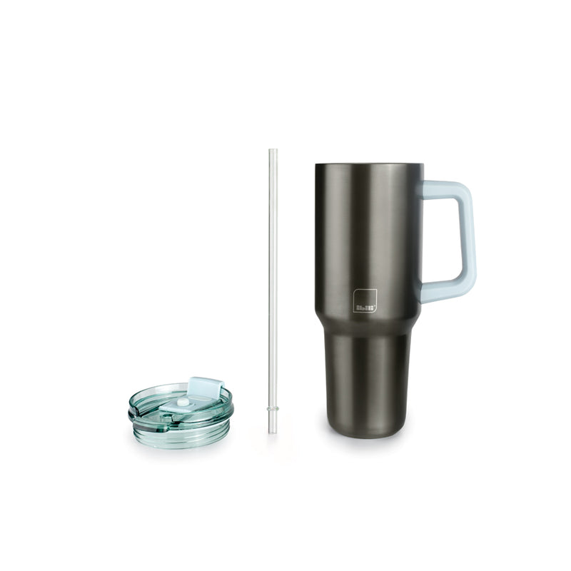 Ibili 900ml Go Cup with Handle - Black