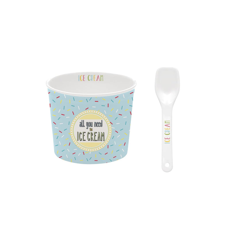 Easy Life Onfleek 2-Piece Ice Cream Set in Box - Blue
