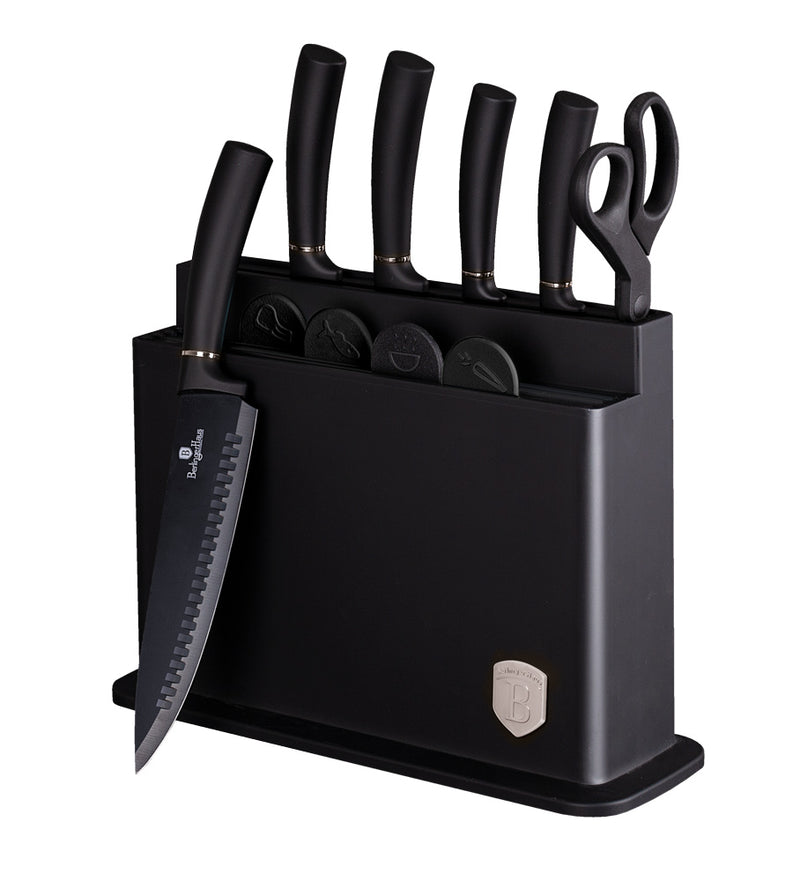 Berlinger Haus 11-Piece Knife Set - Black-Silver Collection