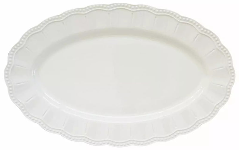 Easy Life Elite 36x23cm Oval Tray - White