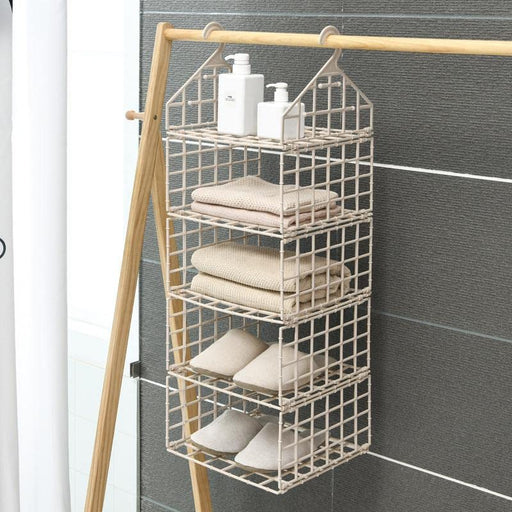 ARMN Tidy Hanger Storage Shleving Unit - White