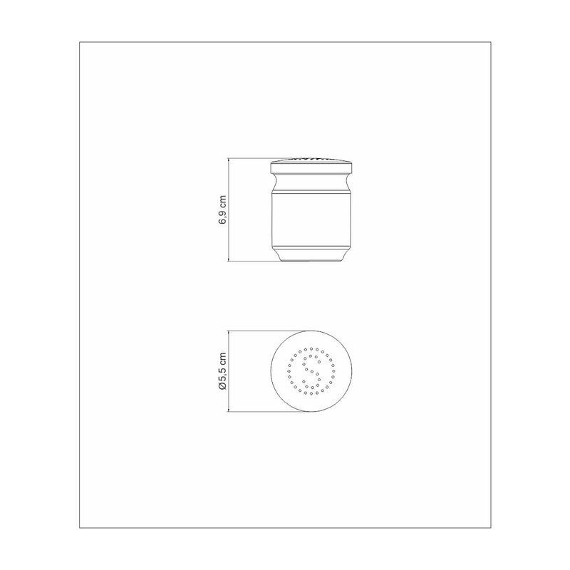 Tramontina Utility 7cm Steel Salt Shaker