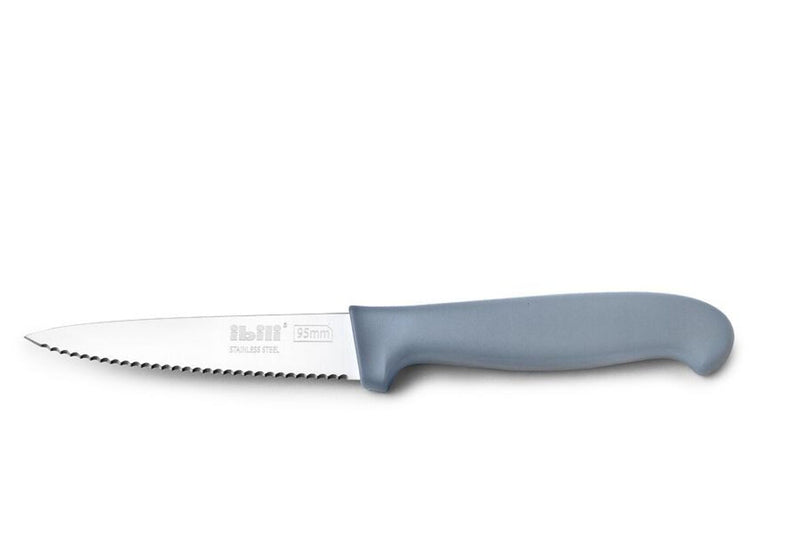 Ibili Basic Serrated 20cm Utility Knife - Dark Blue