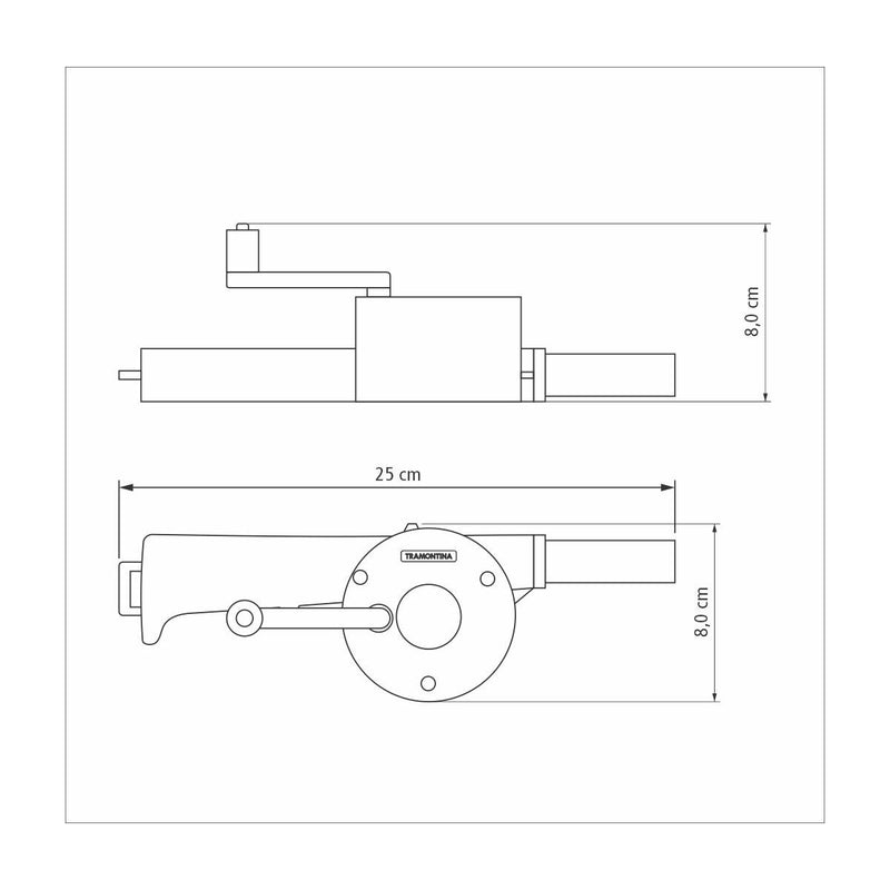 Tramontina Churrasco 25cm Charcoal Blower
