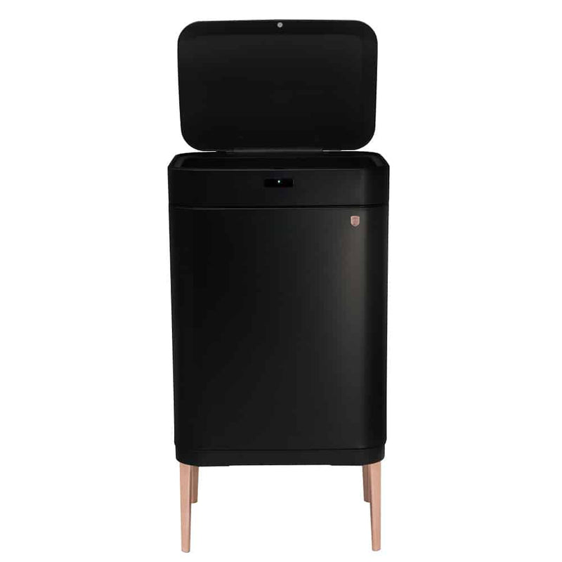 Berlinger Haus 60L Sensor Waste Bin - Black-Rose