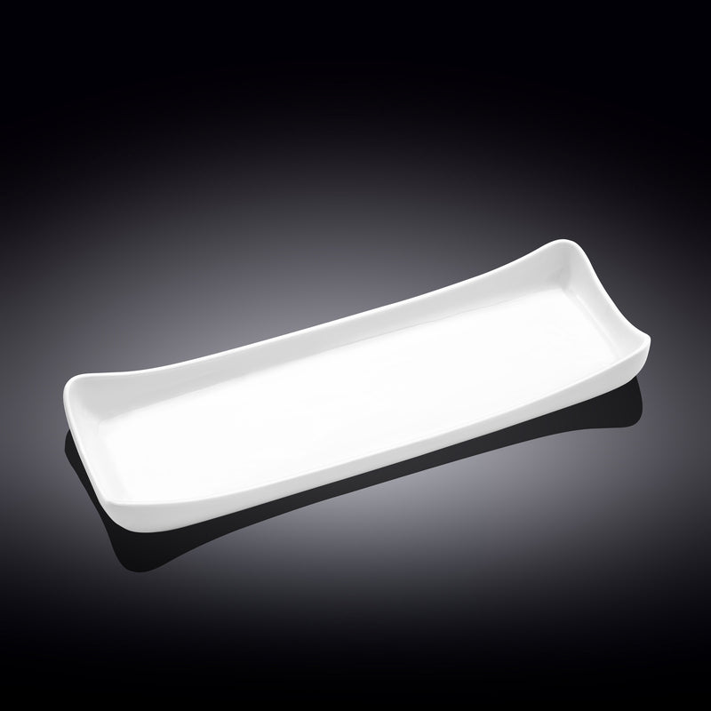 Wilmax 35x12cm Rectangle Dish - White