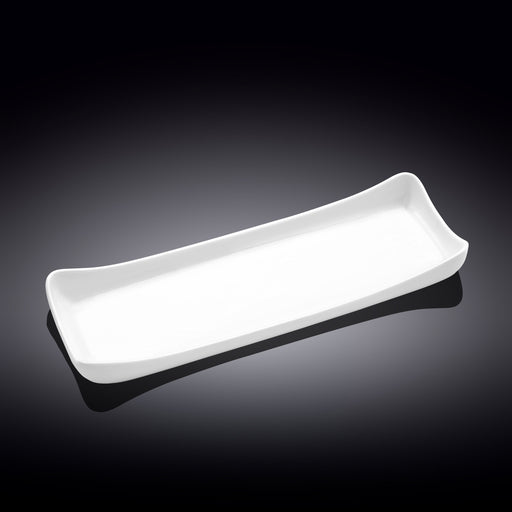 Wilmax 35x12cm Rectangle Dish - White