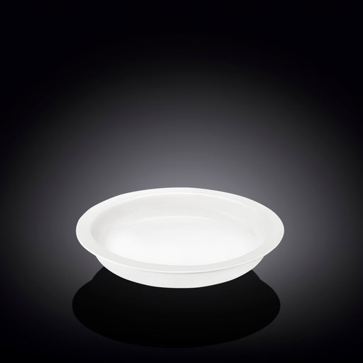Wilmax Gastronorm 38.5cm Round Porcelain Dish - White