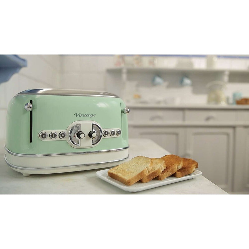 Ariete Vintage 156 4-Slice Toaster - Green