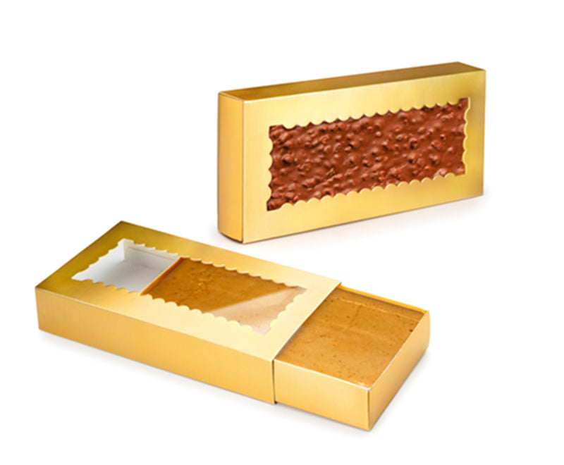Ibili 2-Piece Nougat Box Set - Gold