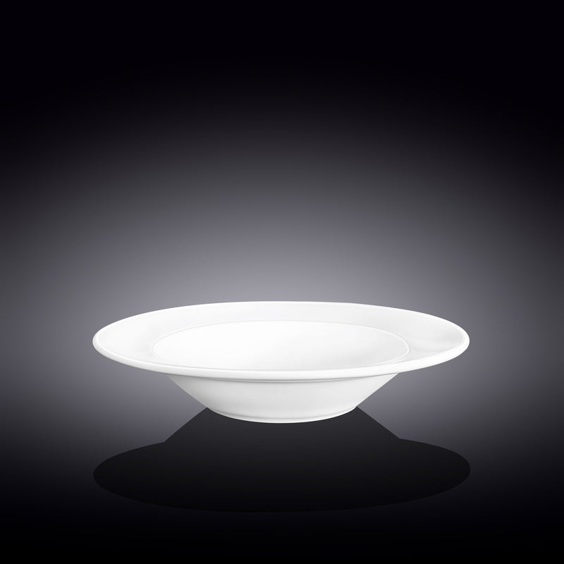 Wilmax Stella Pro 22.5cm Deep Plate - White