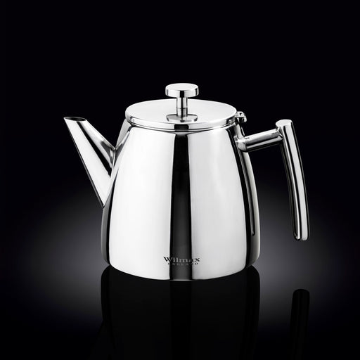 Wilmax Double-Wall 600ml Steel Teapot