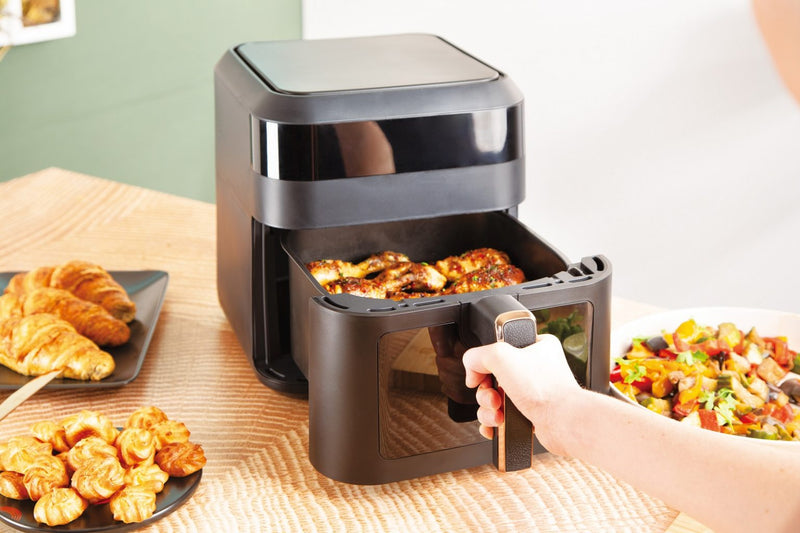 Berlinger Haus 6.3L Air Fryer - Black-Rose
