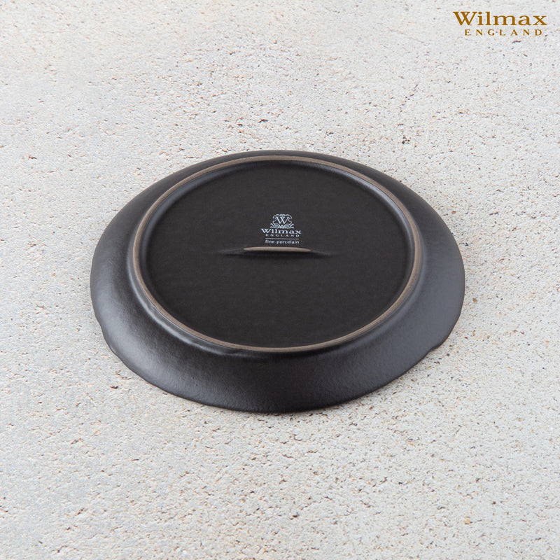 Wilmax SlateStone 20cm Round Plate - Black