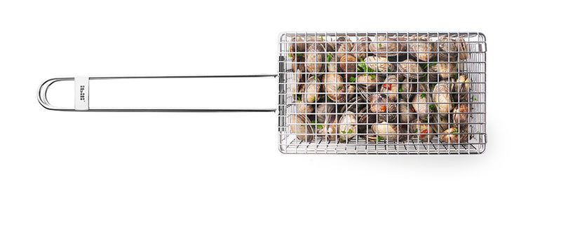 Ibili Steel 13x49cm Grill Basket