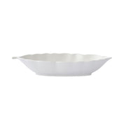 Easy Life Madagascar 30x13cm Tropical Leaf Bowl in Box - White