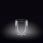 Wilmax 100ml Double-Wall Glass Tumbler
