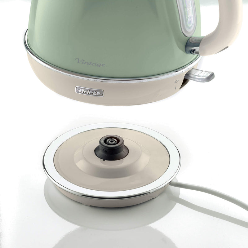 Ariete Vintage 2869 1.7L Electric Kettle - Green