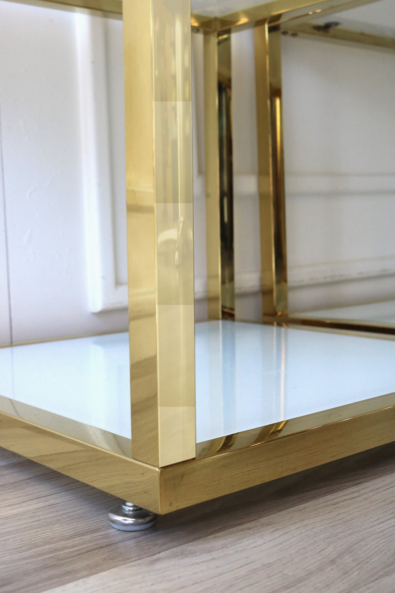 ARMN Milton 3-Shelf 35x35cm Stand - Gold