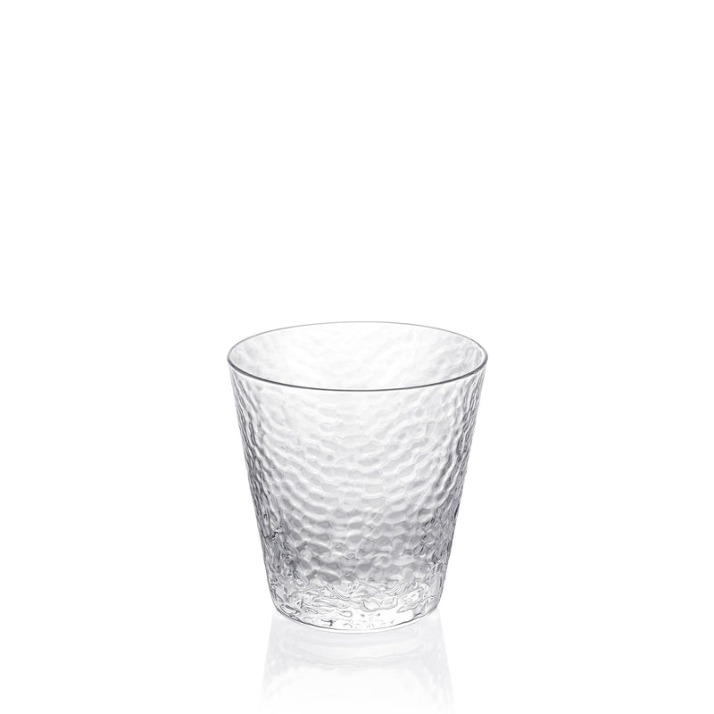 Wilmax Thermo Hammered 300ml Glass Tumbler