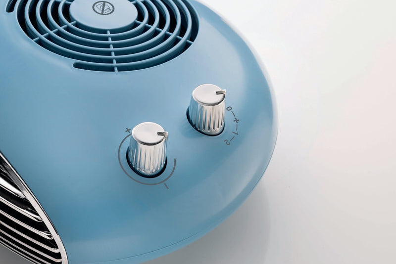 Ariete Vintage 8211 Table Fan Heater - Blue