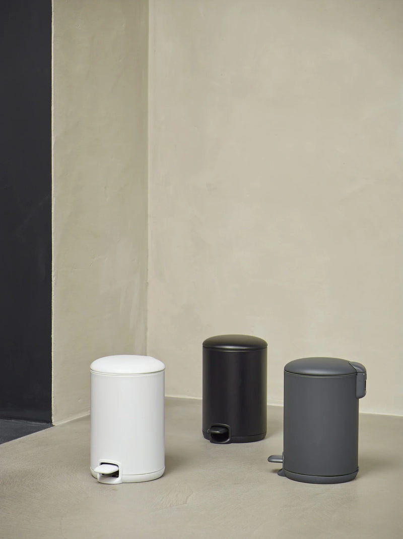 Aquanova Kaz 3L Waste Bin - Dark Gray