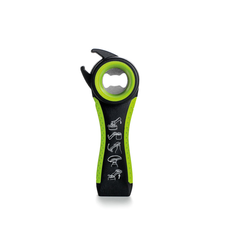 Ibili Easy 5-in-1 Easy Opener - Black&Green