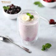 Wilmax 250ml Double-Wall Glass Tumbler