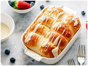 Wilmax 23x14.5cm Baking Dish with Handles - White