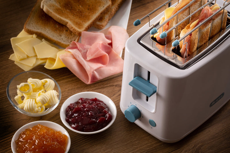 Ariete New Breakfast 157 2-Slot Toaster with Pliers - White