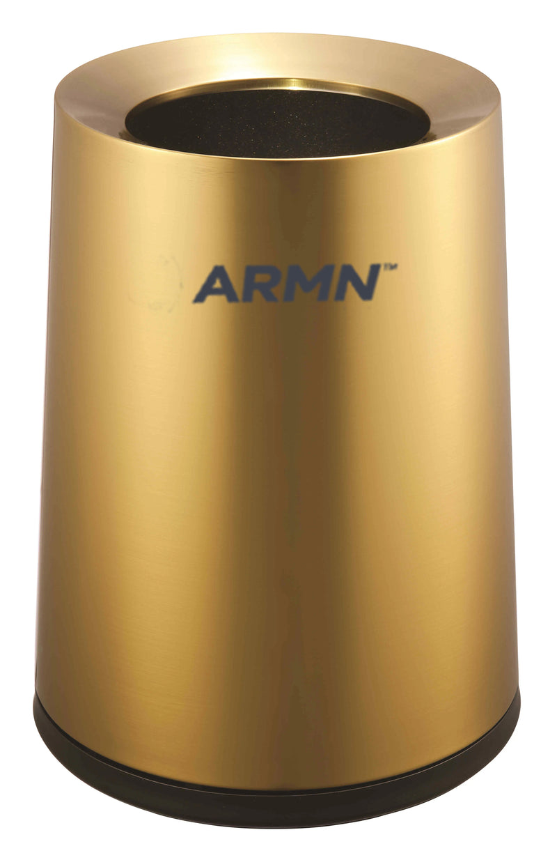 ARMN Roma 9.4L Waste Bin - Gold
