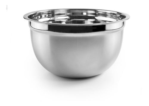 Ibili 14cm Tall Satin Steel Bowl