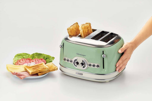 Ariete Vintage 156 4-Slice Toaster - Green