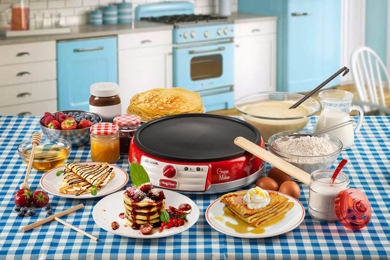 Ariete Party Time 202 Crepes Maker - Red