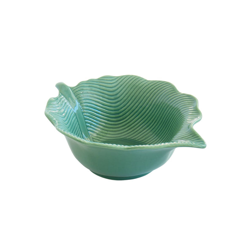 Easy Life Madagascar Leaf 21x16 cm Bowl - Light Green