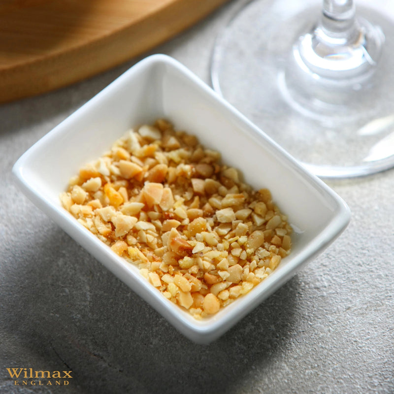 Wilmax 8x6cm Sauce Dish - White