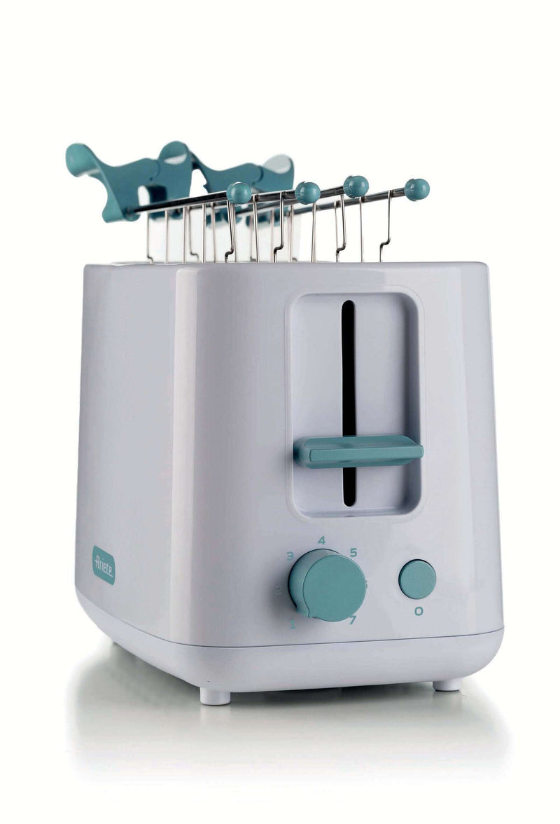 Ariete New Breakfast 157 2-Slot Toaster with Pliers - White