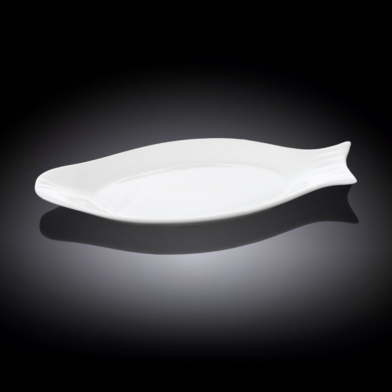 Wilmax 31.5cm Fish Plate - White