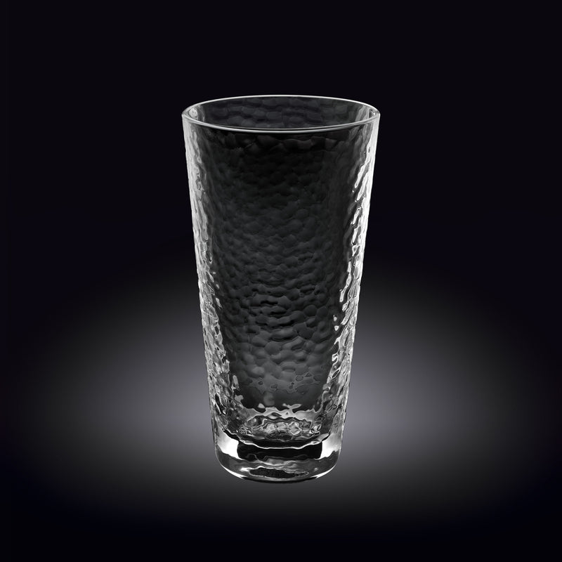 Wilmax Thermo Hammered 320ml Glass Tumbler