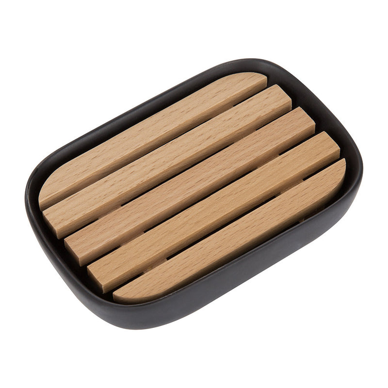 Aquanova Oscar Soap Dish - Black